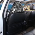 thumbnail image 5 of POLERO Skull Sunflower Car Seat Towel Cover, Terry Cloth Slip Resistant Protector for Suvs, Trucks, Vans and Daily Driving Use, 5 of 7