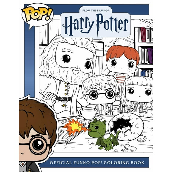 The Official Funko Pop! Harry Potter Coloring Book (Paperback)