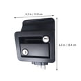 thumbnail image 2 of CIMAXIC Rv Entry Door Lock Replacement 1 Set Zinc Alloy Camper Door Lock with Sealing Gasket Technology, 2 of 6