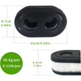 thumbnail image 2 of Filtro de aire para cortacésped, 798452 334404 Filtro de aire de repuesto compatible con motor serie 550E 500EX 550EX 625 575EX 4247 5432 5432k, 2 paquetes, 2 of 5