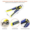 thumbnail image 6 of Crimping Tool Professional Wire Strippers Wire Crimpers Engineering Ratcheting Terminal Crimping Pliers Bootlace Ferrule Crimper ,Built to Last, 6 of 7