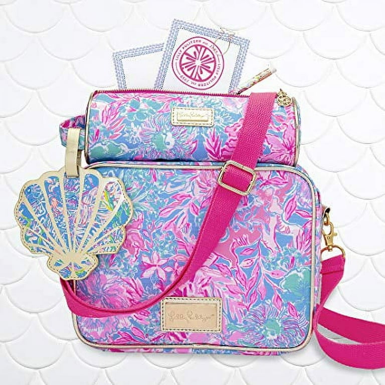 Lilly Pulitzer Classic Monogrammed Lilly Lunch Box Bag - Sunny and Southern