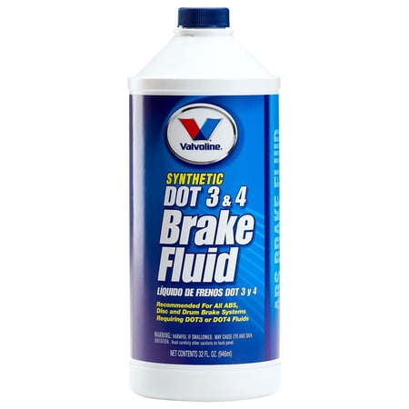 New Valvoline 601458 Synthetic Dot 3 & 4 Brake Fluid, 32 Oz