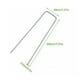 thumbnail image 2 of Grapas para jardín galvanizadas en caliente, grapas para jardinería para césped artificial, clavos, cercas fijas, fijación de carpas, diseño de acero inoxidable en forma de U para una fácil inserción, 2 of 5