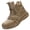 Brown, variant on AUXDIQ Safety Trainers Men Women Steel Toe Cap Work Shoes Comfy Construction Industrial Sneakers