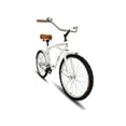 thumbnail image 2 of Bicicleta Black Panther Beach Cruiser R24 Caballero Blanco, 2 of 4