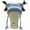 Blue braid, variant on Knitted Cat Ear Hat for Students Windproof Foldable Winter Hat Handmade Cat Ear Shape Keep Warm Cycling Hat