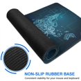 thumbnail image 3 of Boost Your Gameplay: Extended XL Gaming Mouse Pad with Soft, Silk-Like Fabric & Non-Slip Base - Perfect for Office & Gaming Enthusiasts (31.5x11.8 Inch), 3 of 7