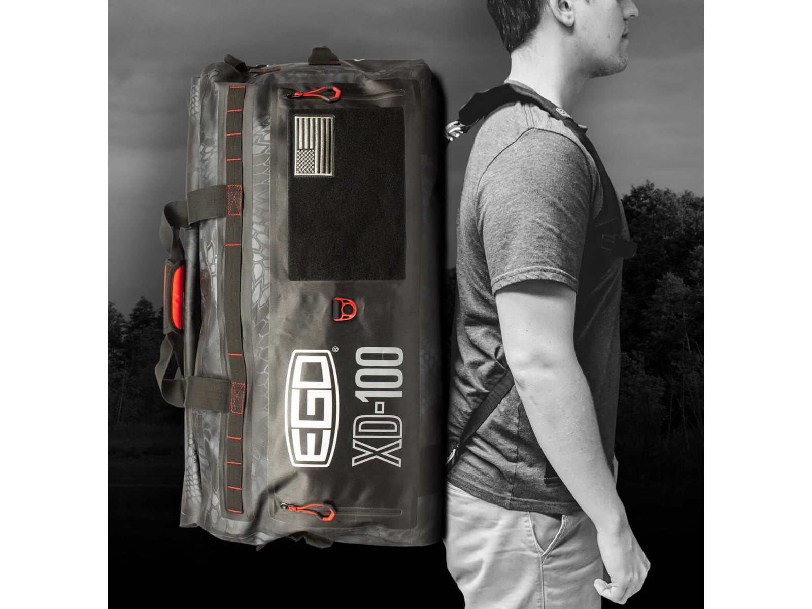 EGO Kryptek TPU Dry Gear Bag, 100L