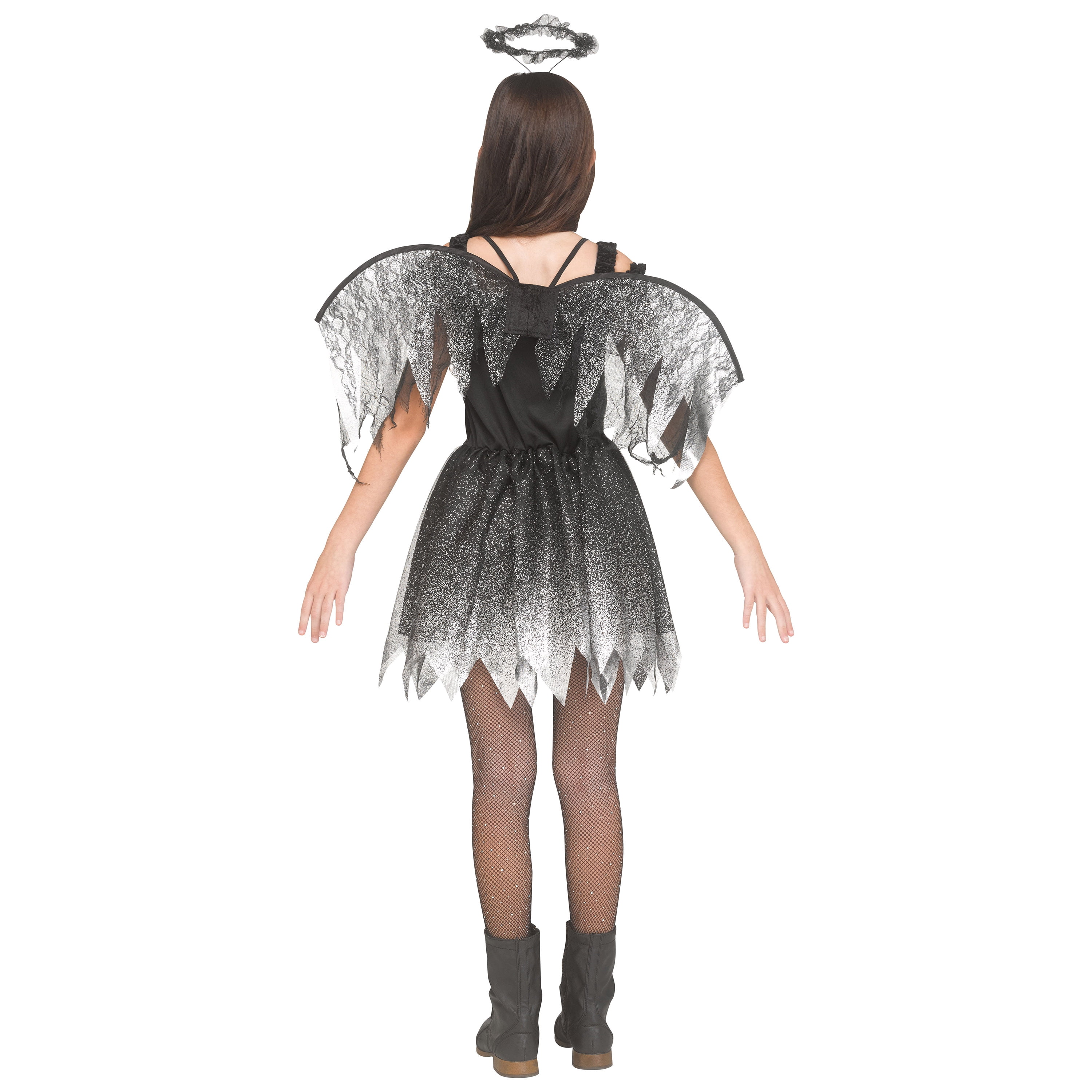 Dark Angel Halloween Costume for Children, Girls' Size S (6/6X), by Way to Celebrate