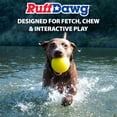 thumbnail image 5 of Ruff Dawg Indestructible Dog Ball XL 3.5” Orange – Heavy-Duty Rubber Fetch Toy for Aggressive Chewers – Extreme Bounce, Floats, BPA & Latex Free – Made in USA, 5 of 7