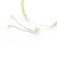 thumbnail image 3 of Natural Peridot Round Shape Bracelets in Sterling Silver for Women, August Birthstone Jewelry for Her Birthday, Wedding Anniversary, Christmas, Mothers Day, 3 of 6