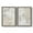 Barnwood Grey, variant on Quiet Affection I - Premium Framed Canvas 2 Piece Set - Ready to Hang