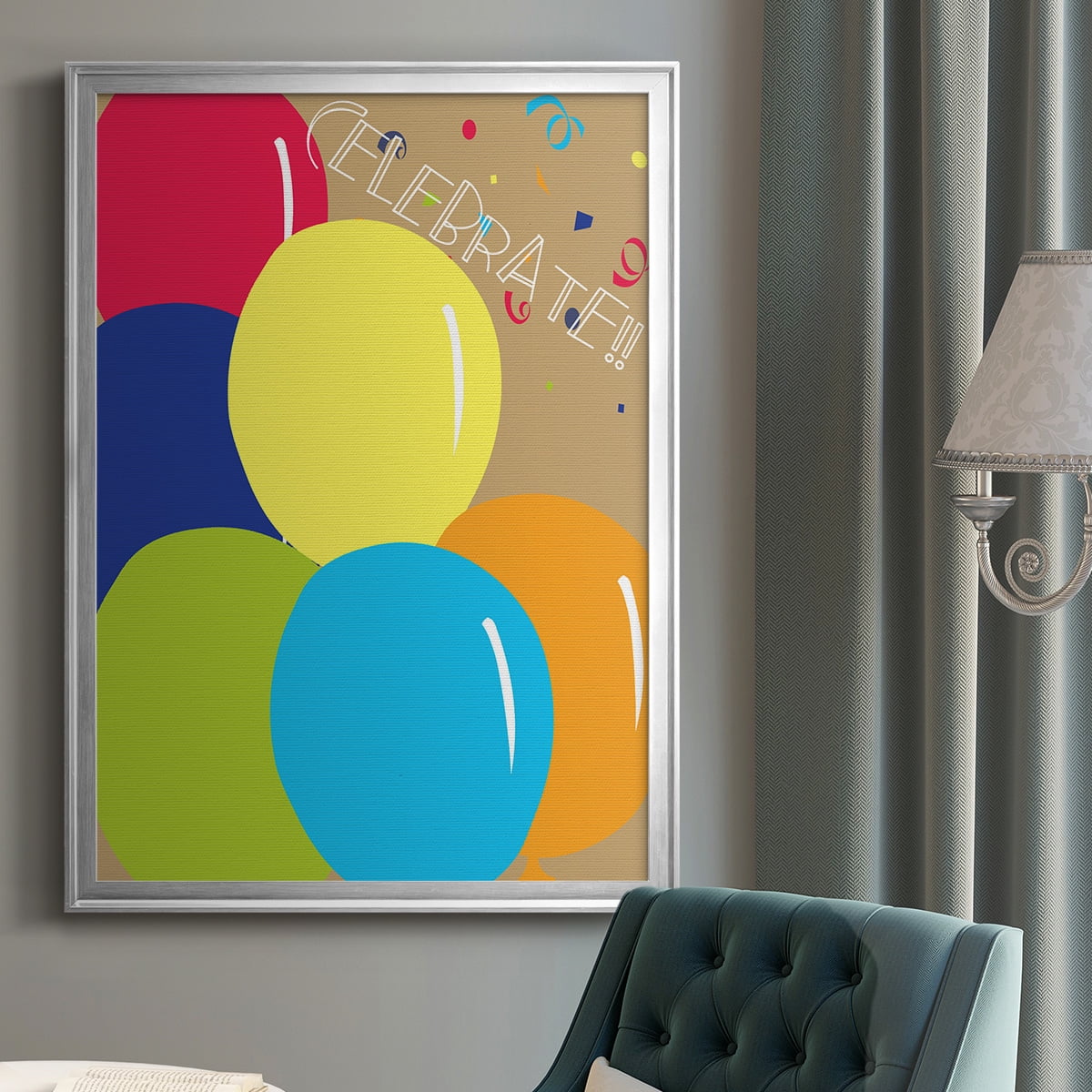 Celebrate Premium Framed Print - Ready to Hang