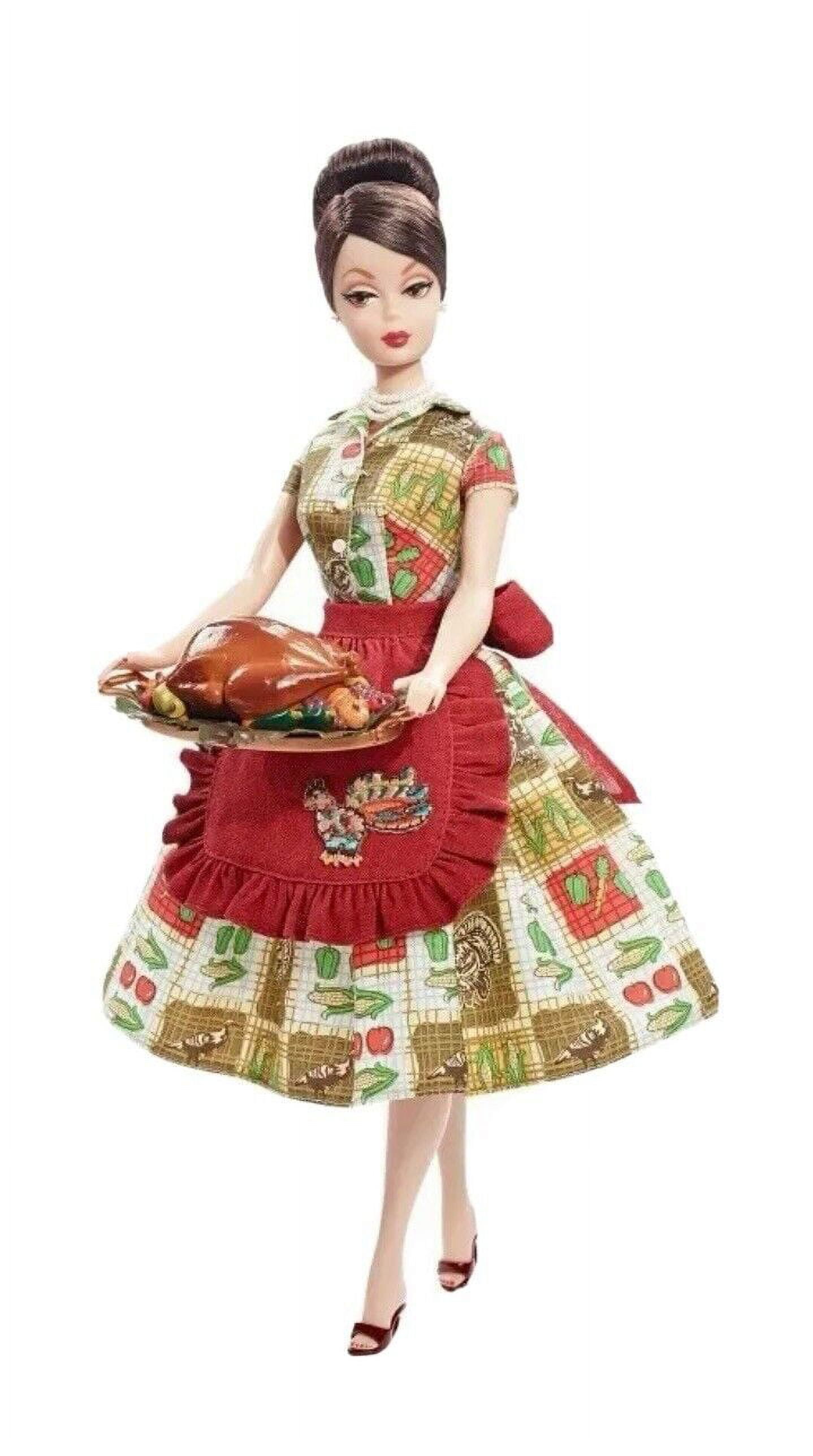Thanksgiving Feast Barbie Doll Holiday Hostess Collection 2010 