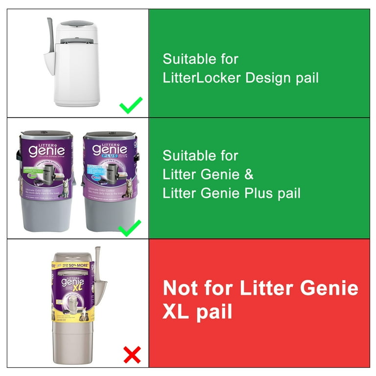 Firik litter top genie refills