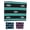 Turquoise Green, variant on Majestic Ally 36"x 34" Design Acrylic Saddle Blanket -2.4 lbs