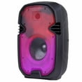 thumbnail image 6 of (2) Gemini PartyBox Rave8 8" Powered Speakers with Heavy Duty Tripod Speaker Stands Package, 6 of 9