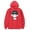 Red -KB04146, variant on Omori Hoodies Sweatshirts Women Man Streetwear Game Pullovers Unisex College style Outerwear