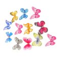 thumbnail image 2 of 12 Uds. Exquisitas pinzas para el cabello con forma de mariposas, horquillas de gasa de doble capa, accesorios para el cabello, 2 of 8