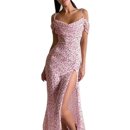 

Pianpianzi Maternity Dress Floral Cotton Dresses for Women Summer Lady Dresses Women Sexy Hollow Out Maxi Dress Spaghetti Strap Low Cut Cami Dress Bodycon Summer Beach Formal Sundress