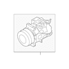 Genuine OE Nissan Compressor - 92600-1CB2A