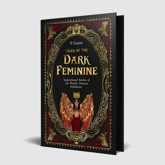 Tales of the Dark Feminine: Inspirational Stories of the World's Fiercest Goddesses, (Hardcover)