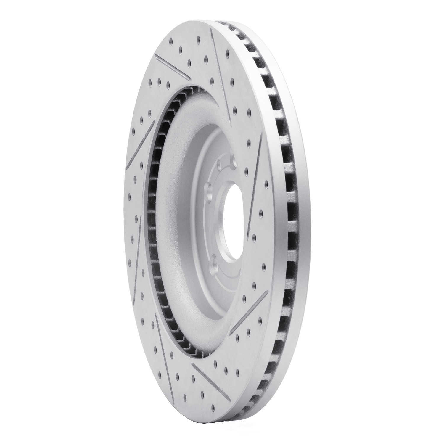 Dynamic Friction Company 830-54266L DFC Geoperformance Rotor - Drilled and Slotted