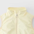 thumbnail image 4 of Freshbabe Girls Stand Collar Zip Up Vest Jacket, Sleeveless Lightweight Windproof Waistcoat,Outdoor Daily Casual Outerwear,Size 0-9, 4 of 5
