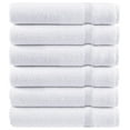 thumbnail image 2 of Canadian Linen Premium White Hotel Medium Bath Towels, 24”x48”, 6 Pack, Soft Absorbent Lightweight Quick Dry Hospitality Cotton Towel Set for Bathroom Shower Home Spa Hair Salon Pool Gym Sport Travel, 2 of 6