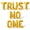 Gold, variant on Letter Balloons - TRUST NO ONE 16" Inch Alphabet Letters Foil Mylar Balloon 1st Birthday Party Banner (Black)