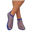 thumbnail image 2 of IUJSOY Women's Comfortable Mesh Flats Sexy Rhinestone Fishnet Short Boots Slip on Summer Sandals, 2 of 8