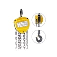 thumbnail image 1 of 0.5/1/2/3T Chain Hoist Anti-Rust Manual Chain Block 10/20FT 300cm/6m With Two Hooks For Lifting Pulling Dragging Construction ,Outstanding Load Capacity, 1 of 5