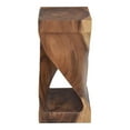 thumbnail image 2 of Bowery Hill Table d'Appoint Contemporaine en Bois Émaillée Marron, 2 of 5