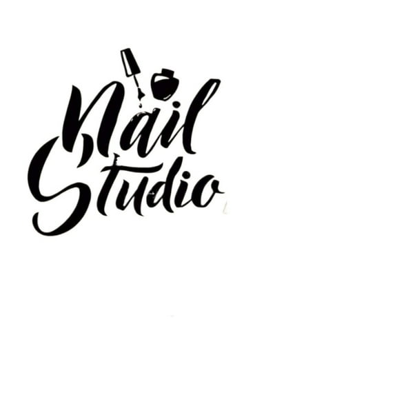 40X42Cm Nail Art Beauty Salon Decor Manicure Pedicure Mural Nail Logo Wall Windows Decal Fashion Wall Sticker