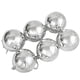 thumbnail image 1 of Juego de adornos de bolas navideñas para árbol de Navidad, decoraciones irrompibles para fiestas y festividades, color plateado., 1 of 1