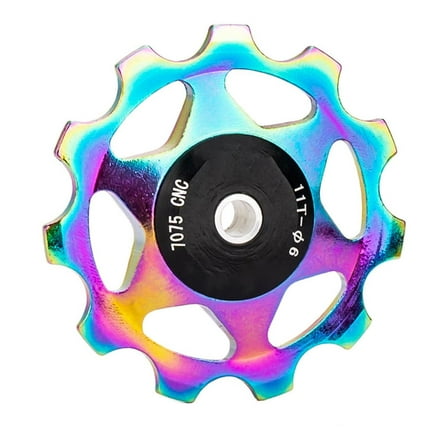 lixuesong Bicycles Derailleur Pulley, Aluminum Alloy 11T Bike Rear Derailleur Guide Pulley Guide Wheel Part For Rear Derailleur