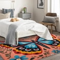 thumbnail image 4 of Butterfly Rug 3x4 Area Rugs Floral Rugs for Entryway, Animal Carpet for Bedroom Living Room, Machine Washable Non-Slip Indoor Door Mat, Soft Low Pile Area Rug, Small Decorative Rug la&141, 4 of 7