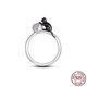 thumbnail image 1 of Gran oferta, anillo de plata 925 apilable con corazón infinito y flor de Margarita para mujer, anillos originales de plata 925, regalo de joyería de marca Tan Jianjun unisex, 1 of 2