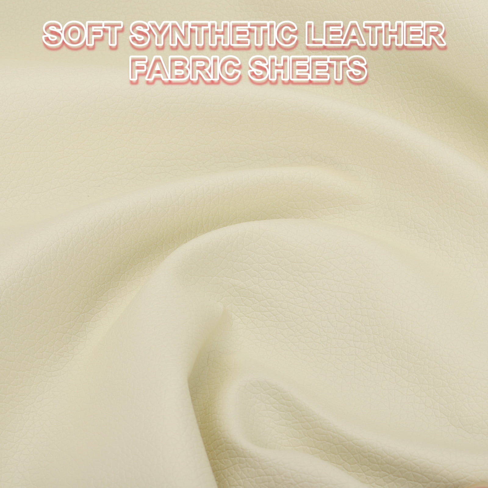 Uxcell Faux Leather Fabric Sheets Vinyl Synthetic Soft for Upholstery Car Furniture Sofa Crafts