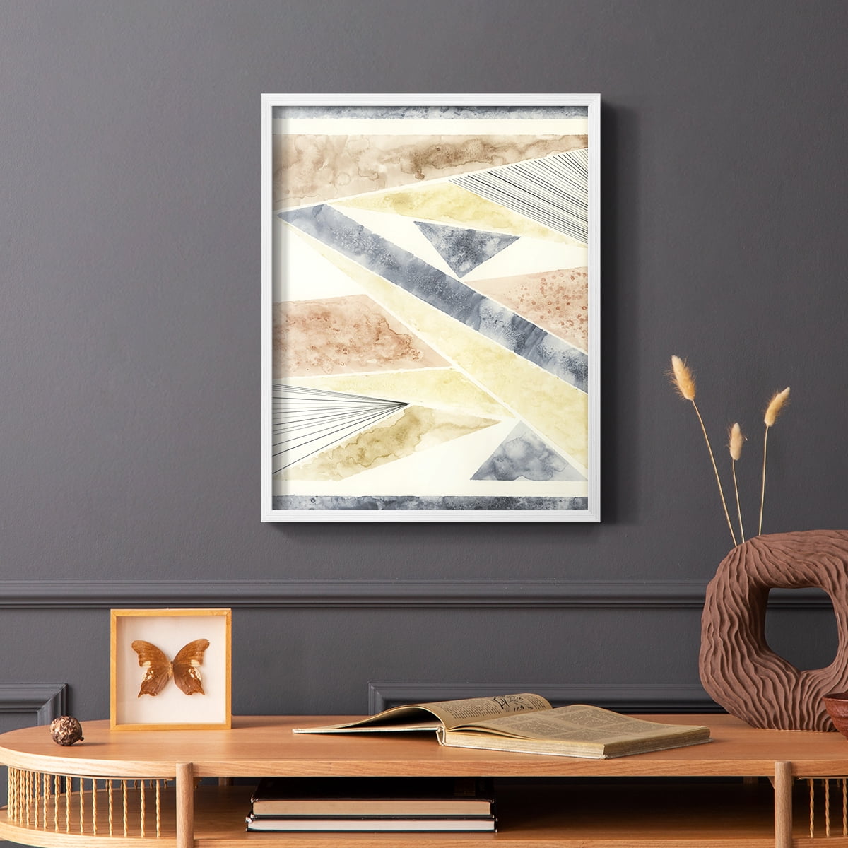 Untitled in Paper Solid Wood 8 x 10 Framed Print