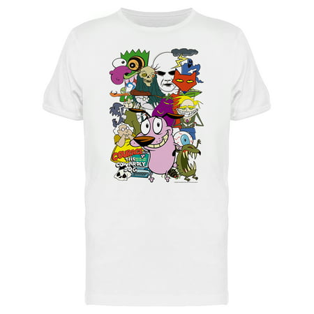 Courage The Cowardly Dog Characters Graphic Men's