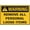 Warning Sign 2, variant on Warning Remove All Personal Loose Items - 8"x12" Warning Sticker Security Sign, Outdoor Use for Home, Business, Vehicle