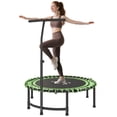 thumbnail image 1 of Soozier 45" Mini Trampoline, Foldable Fitness Exercise Rebounder, 1 of 10