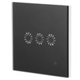 thumbnail image 3 of Interruptor de toque remoto inteligente WiFi cambio de pared táctil inteligente aplicación Control de voz UE 95-250V 10A, 3 of 14