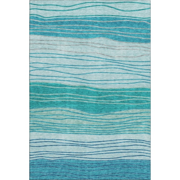 Dalyn Rugs Premium Machine Washable Mayfield AMF735 Sky 5' x 7'6" Rug