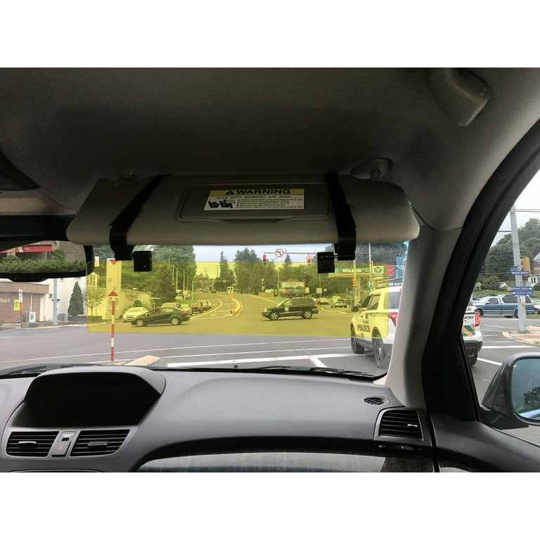 Glare Guard Gray Polarized Car Visor Extender 