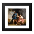 thumbnail image 2 of Pompeo Batoni 13x12 Black Modern Framed Museum Art Print Titled - Dido and Aeneas (1747), 2 of 5