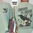 thumbnail image 3 of "Consider The Ravens" Inspired Graphic Tee – Unique Nature and Scriptural Message Design, 3 of 5