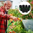 thumbnail image 4 of juegos de adaptadores de grifo de jardín con rosca de rosca de liberación rápida de 3/4 de pulgada para uso doméstico en interiores y exteriores (negro y verde), 4 of 8